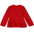 Younger Girls Red & Beige Leggings Set, 1, hi-res