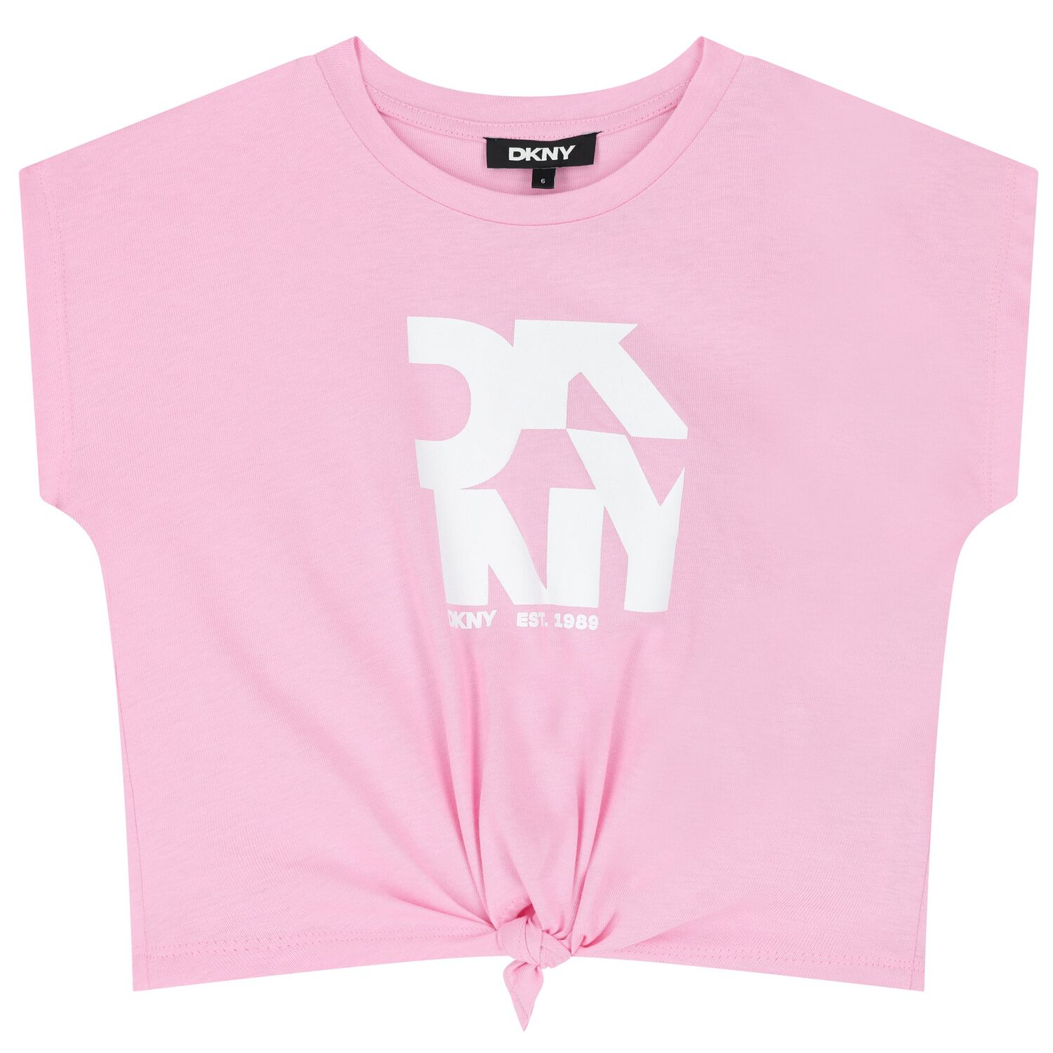 Girls Pink Logo T-Shirt, 2, hi-res