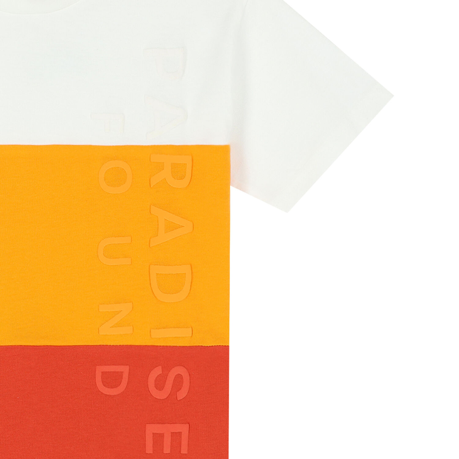 Boys Ivory, Yellow & Orange T-Shirt, 1, hi-res