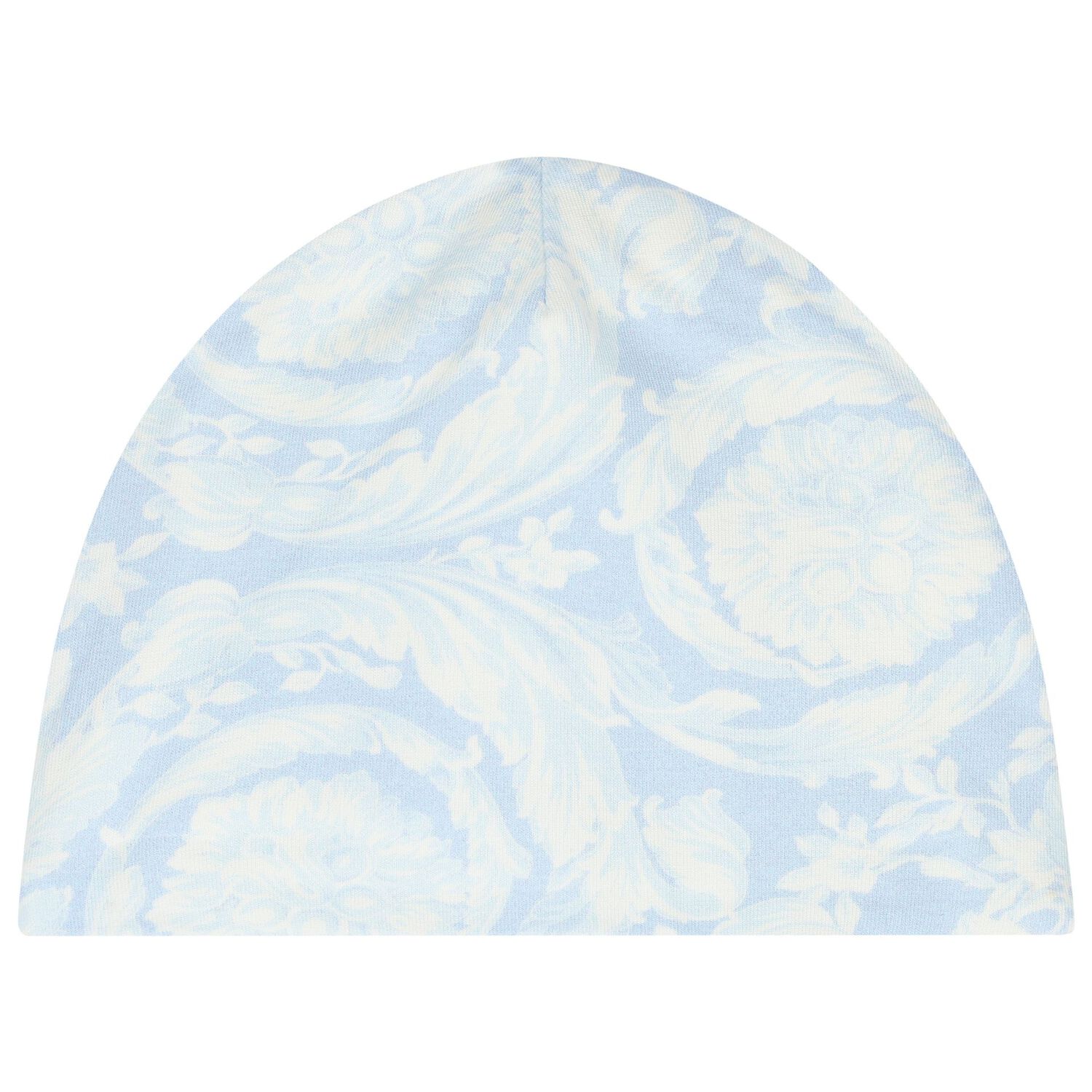 Baby Boys Blue & Ivory Barocco Babygrow Gift Set, 3, hi-res