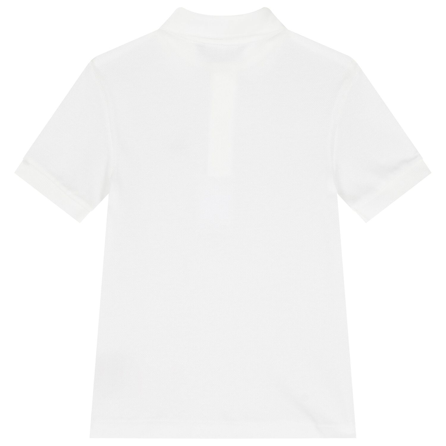 Boys White Logo Polo Shirt, 1, hi-res image number null