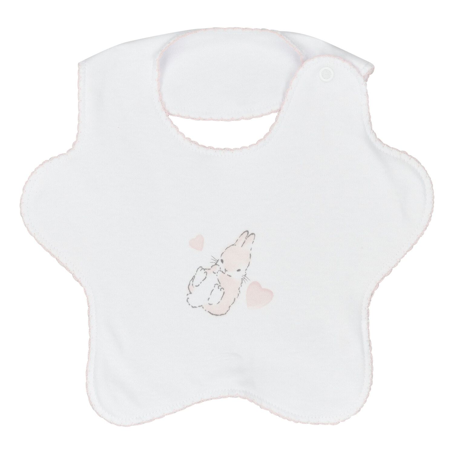 Baby Girls White & Pink Bunny Babygrow Gift Set, 1, hi-res image number null