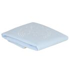 Baby Boys Blue Medussa Logo Blanket, 1, hi-res