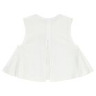 Girls White & Purple Shorts Set, 2, hi-res