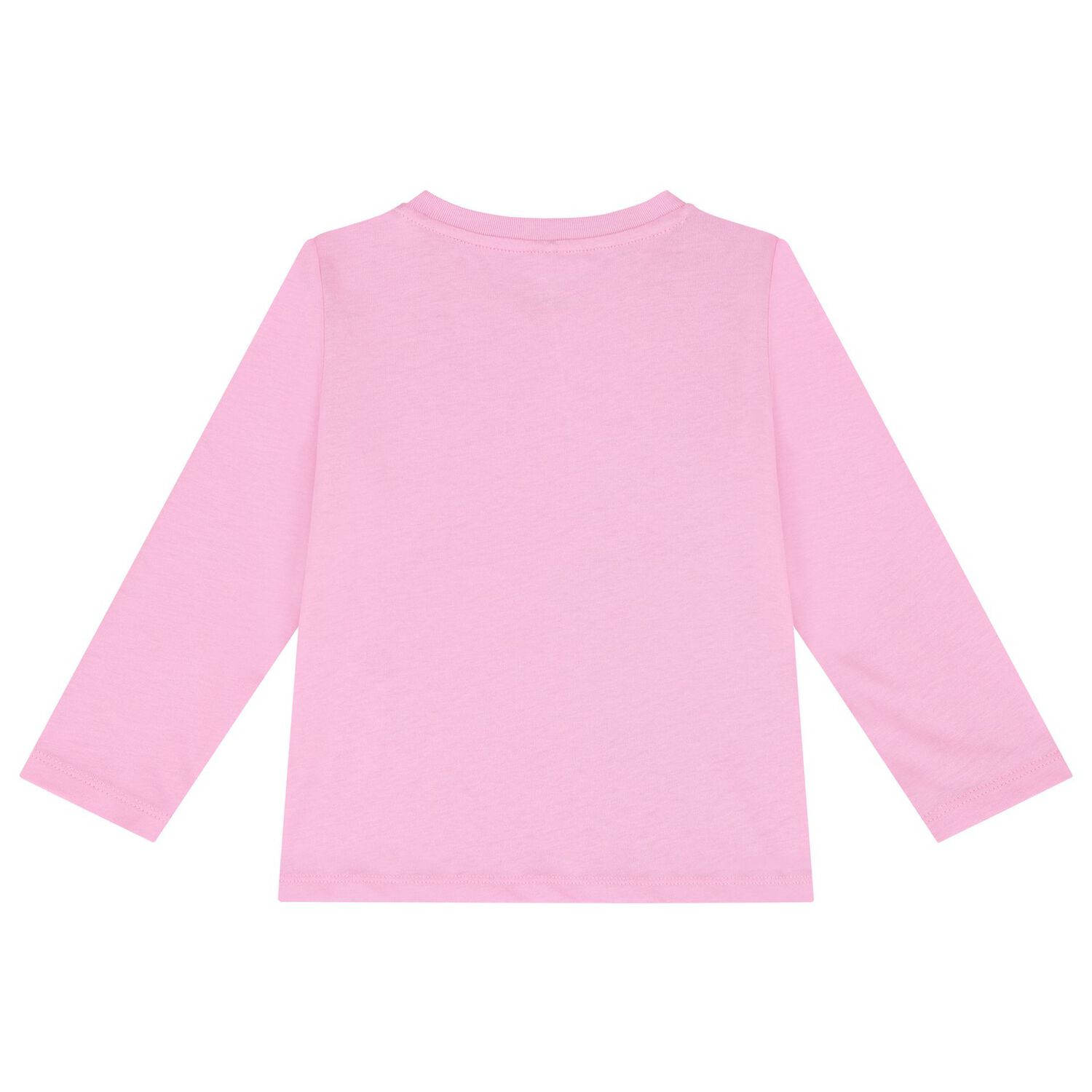 Younger Girls Pink Animals Long Sleeve Top, 1, hi-res image number null