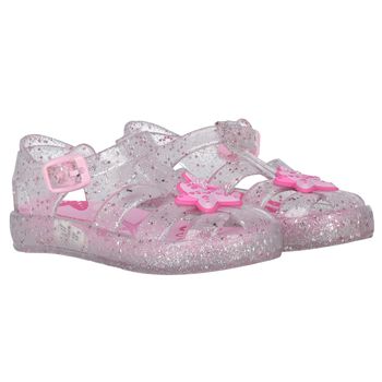 Younger Girls Pink Jelly Sandals