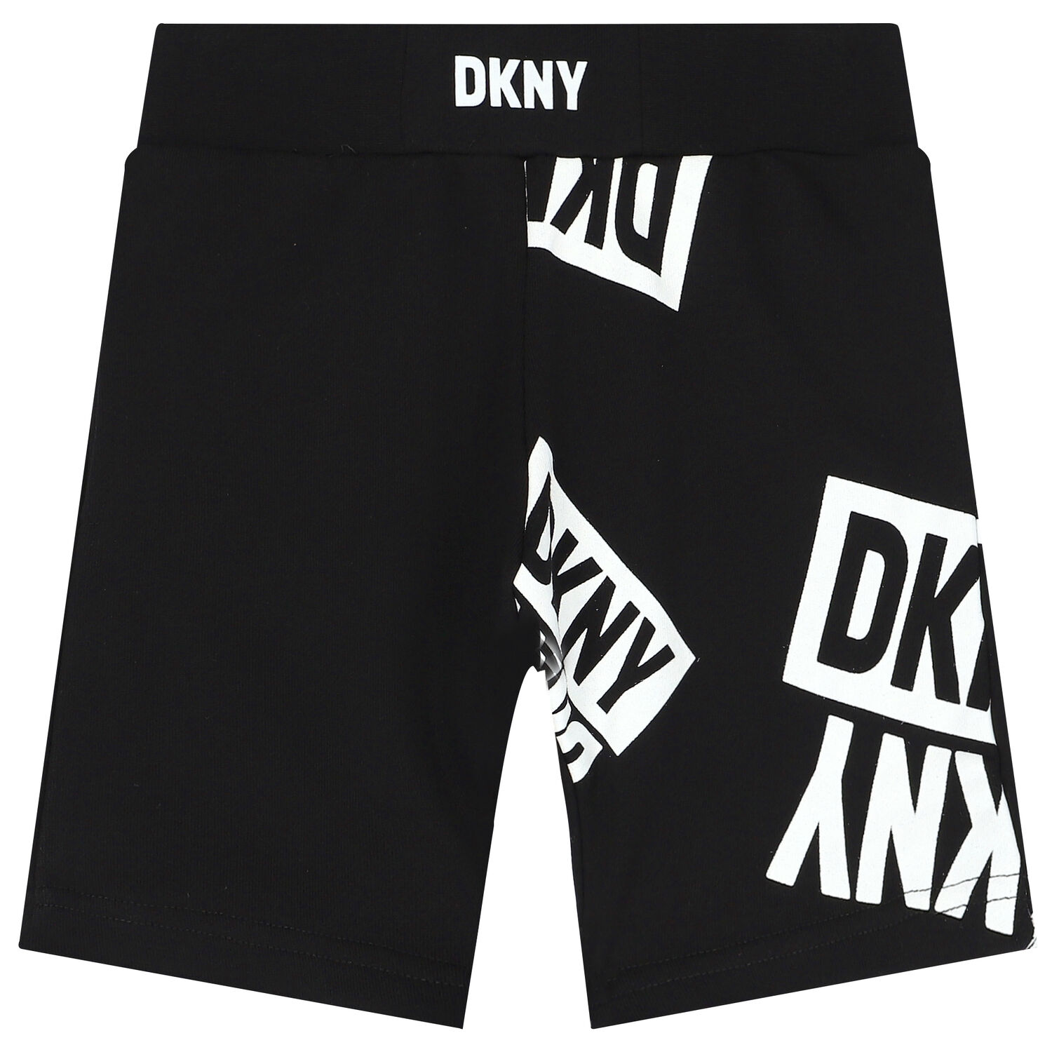 Black & White Logo Shorts, 1, hi-res