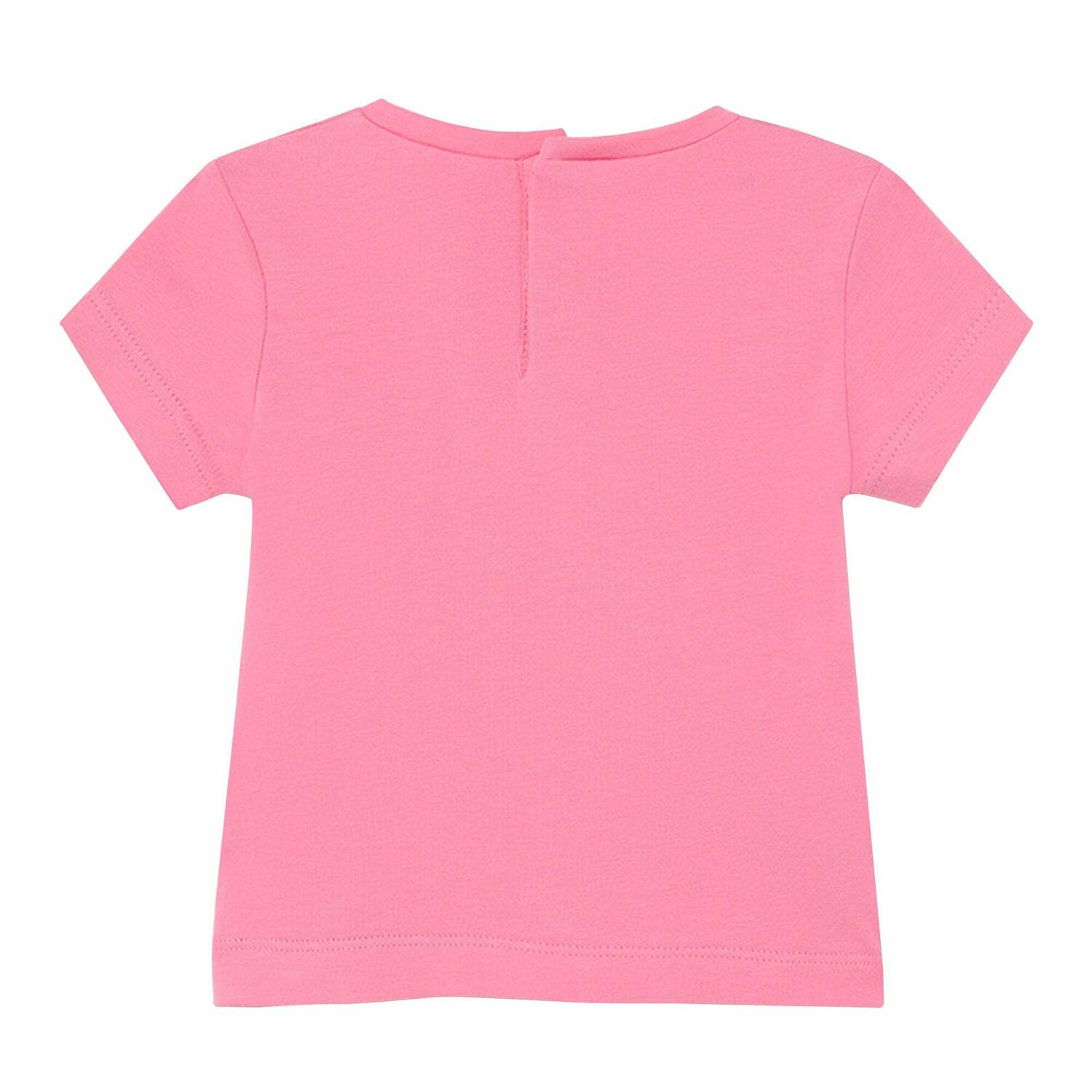 Younger Girls Pink Flower T-Shirt, 1, hi-res image number null