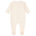 Girls Ivory & Pink Logo Babygrow Gift Set ( 2-Pack ), 1, hi-res