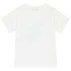 Boys White Bag T-Shirt, 4, hi-res