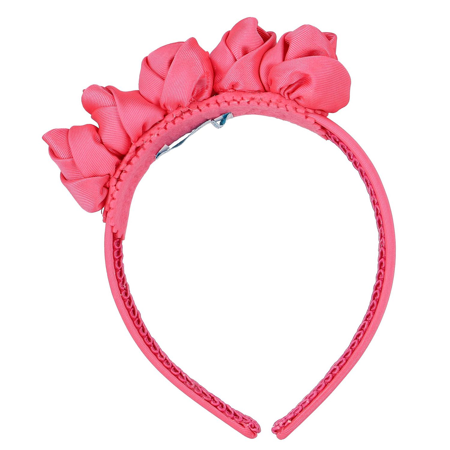 Girls Pink Floral Headband, 1, hi-res image number null