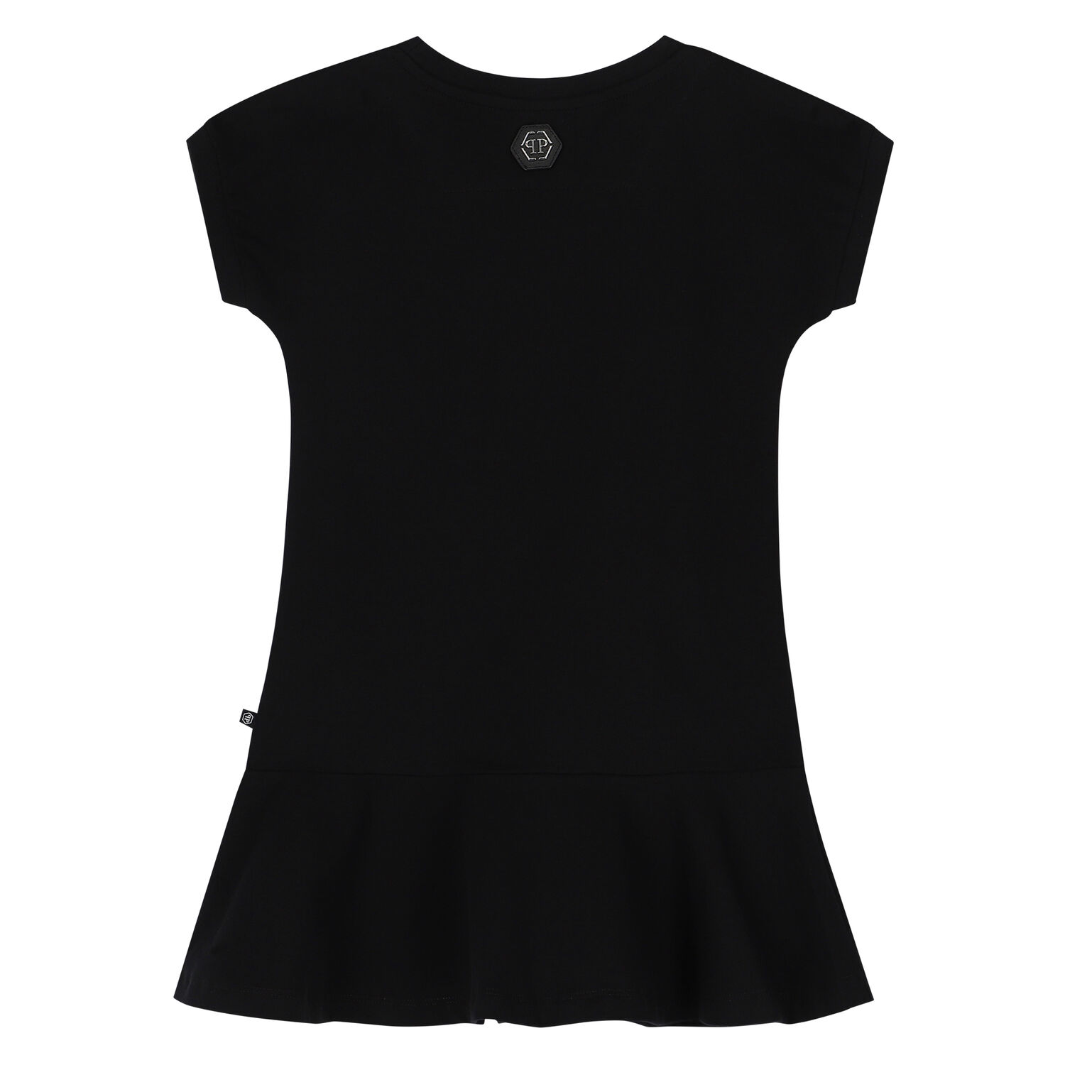 Girls Black Diamond Dress, 1, hi-res