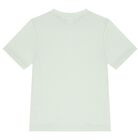 Boys Mini Me Green Logo T-Shirt, 7, hi-res