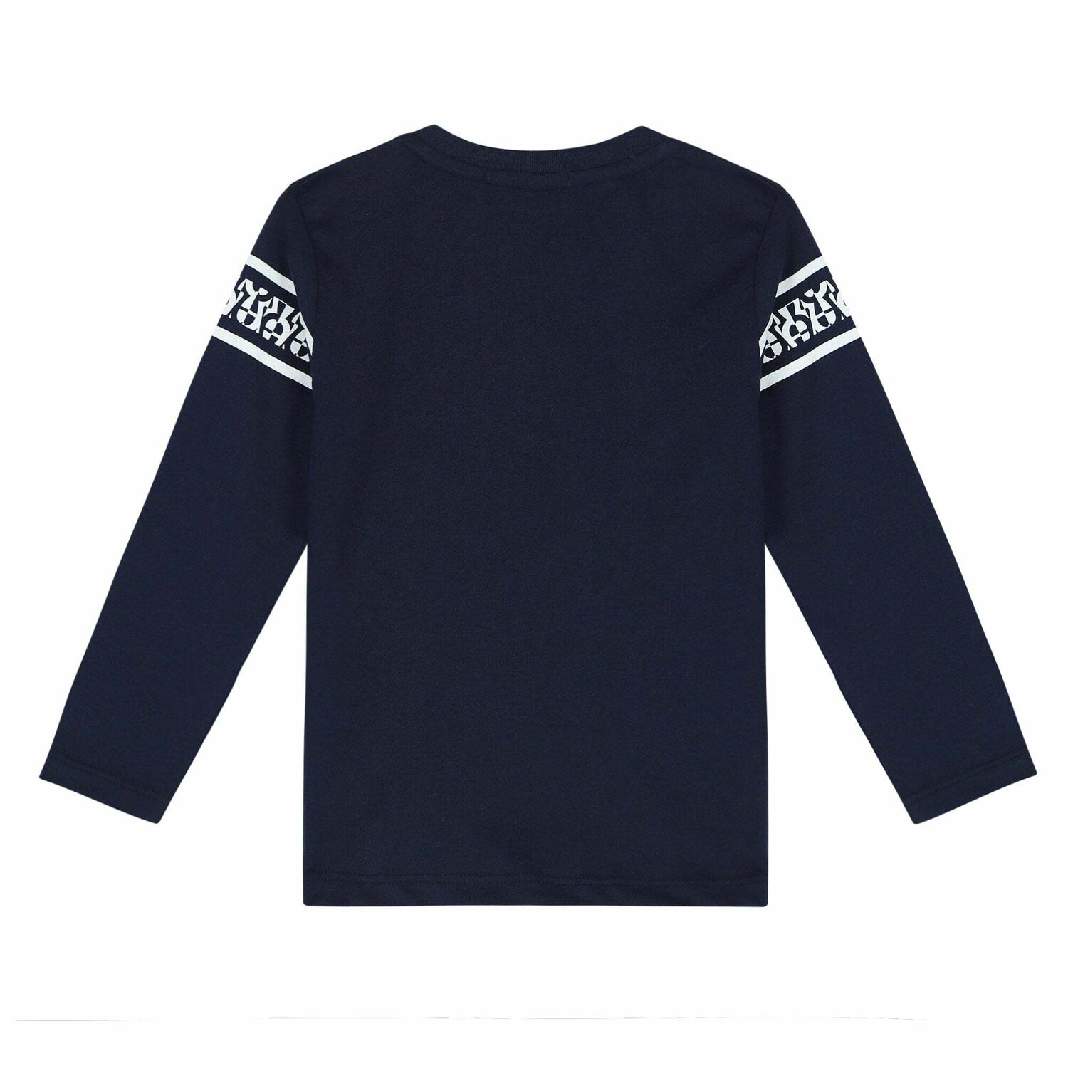 Younger Boys Navy Blue Logo Top, 1, hi-res image number null