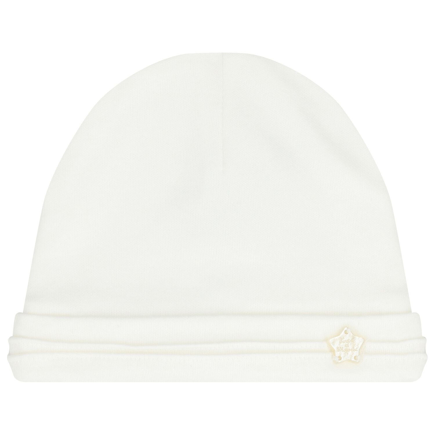 Ivory Star Logo Baby Hat, 1, hi-res