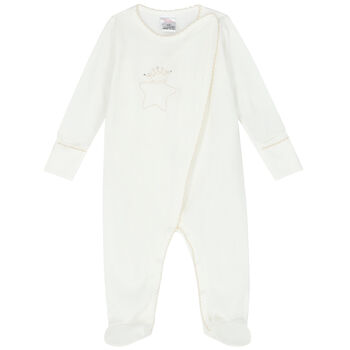 Ivory Star Babygrow