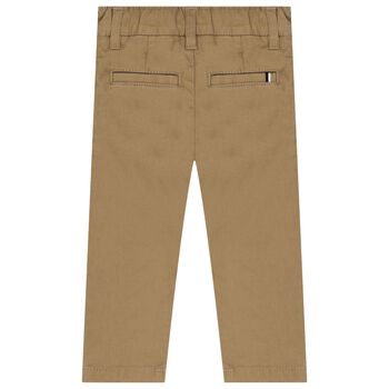 Younger Boys Beige Trousers