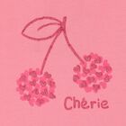 Younger Girls Pink Cherry T-Shirt, 3, hi-res