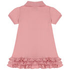 Baby Girls Pink Polo Dress Set, 1, hi-res