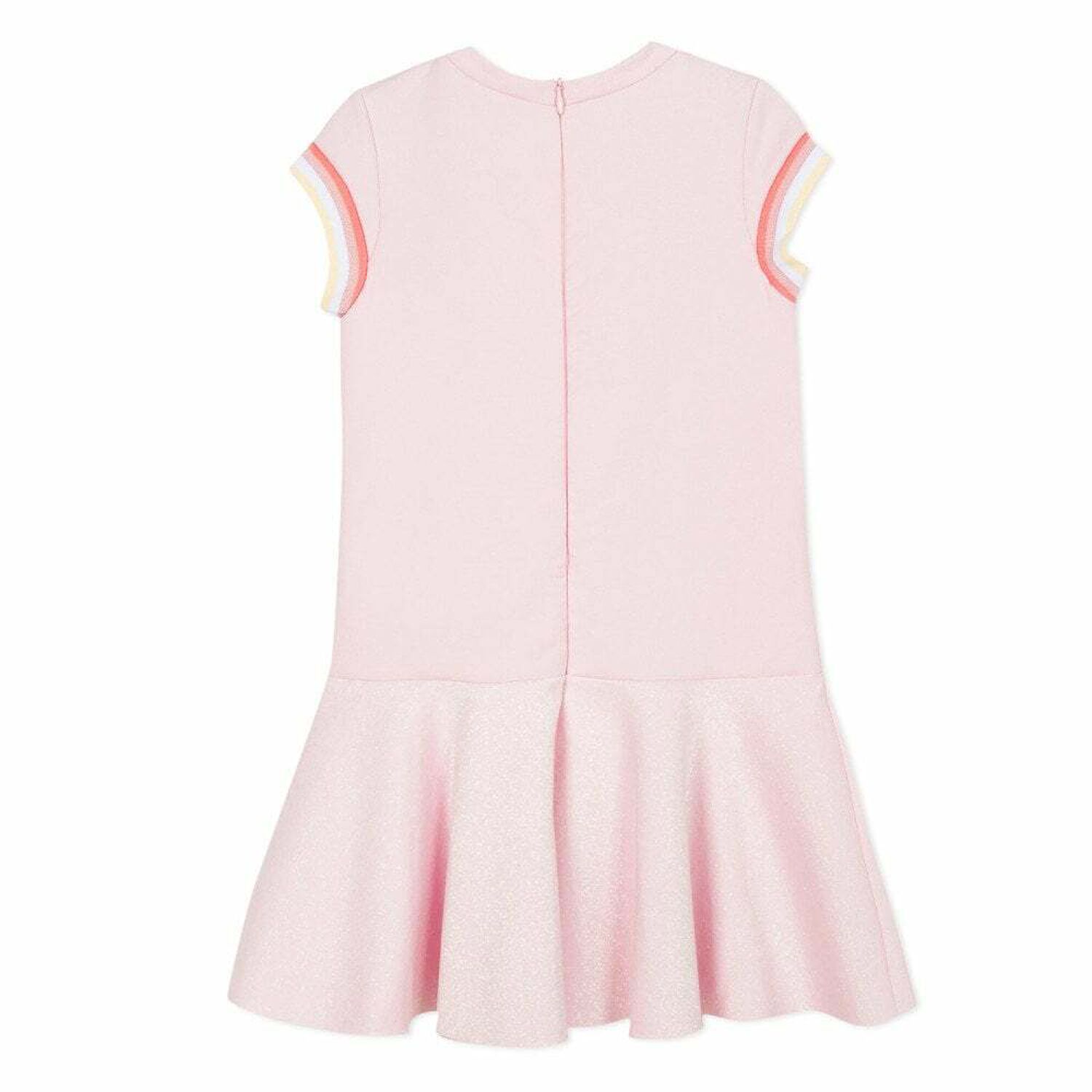 Girls Pink Dress, 1, hi-res