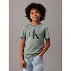 Boys Green Logo T-Shirt, 2, hi-res