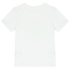 Boys White & Green Logo Shorts Set, 1, hi-res