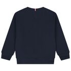 Boys Navy Blue Snoopy Logo Sweatshirt, 1, hi-res