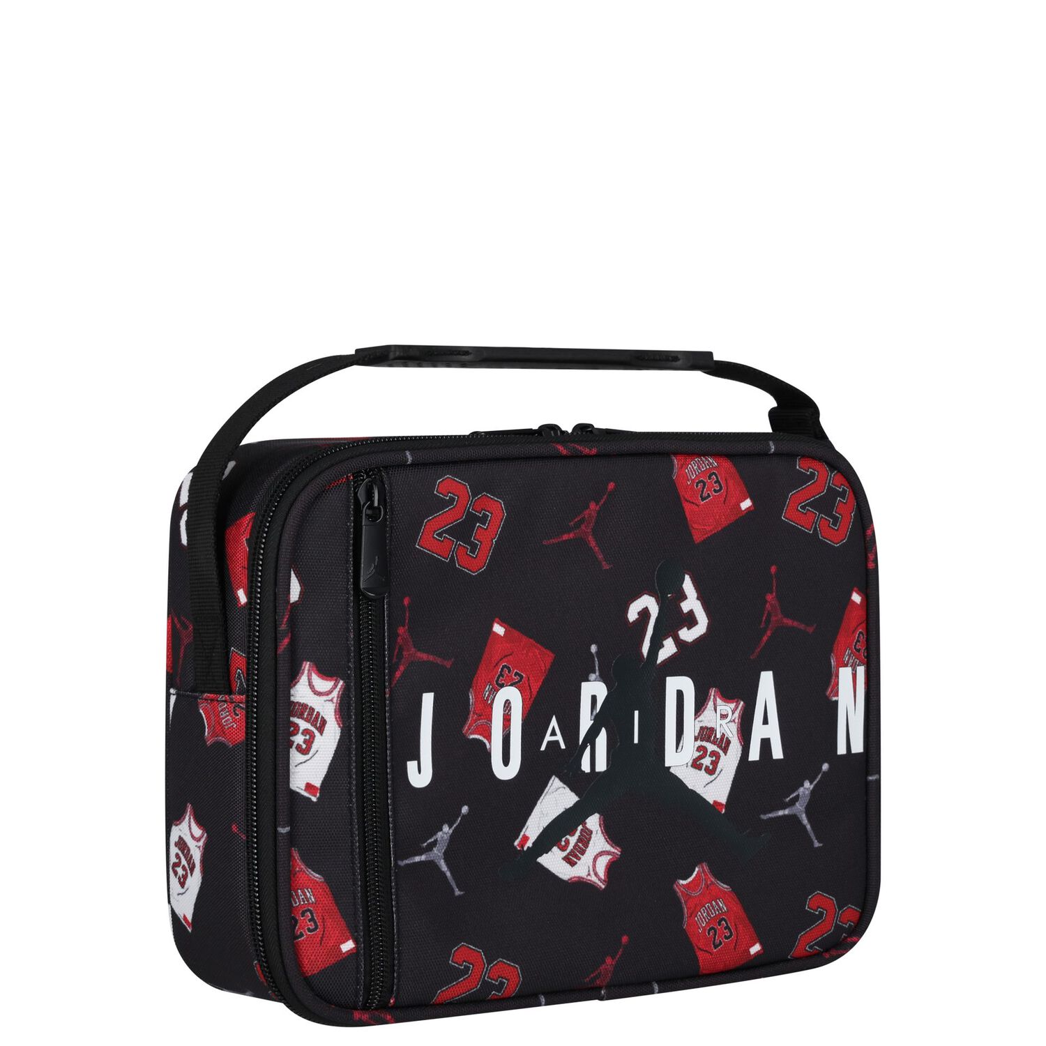 Black Jordan Logo Lunch Bag, 2, hi-res image number null