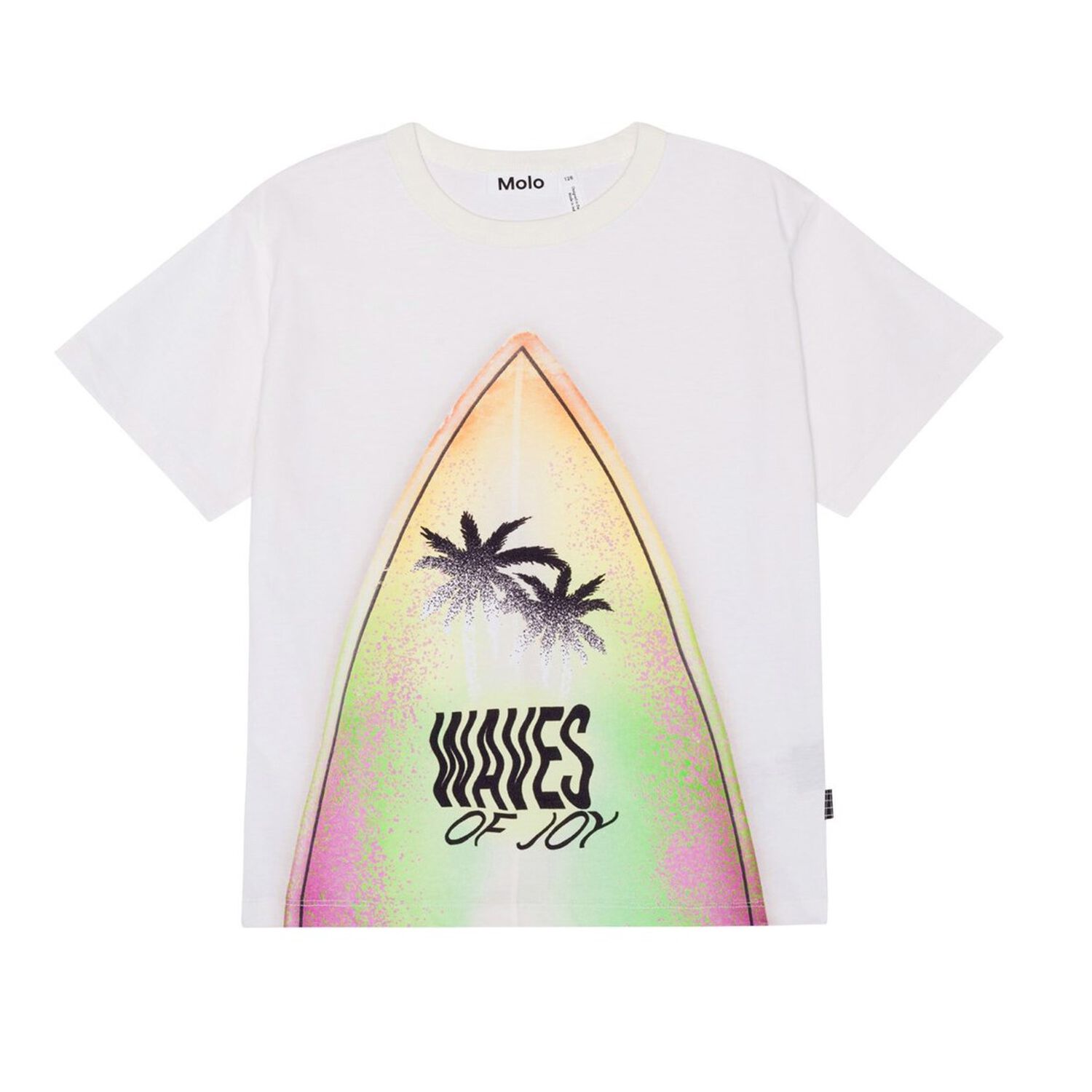 Boys White Surfboard Riley T-Shirt, 1, hi-res