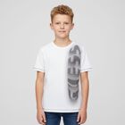 Boys White Logo T-Shirt, 1, hi-res