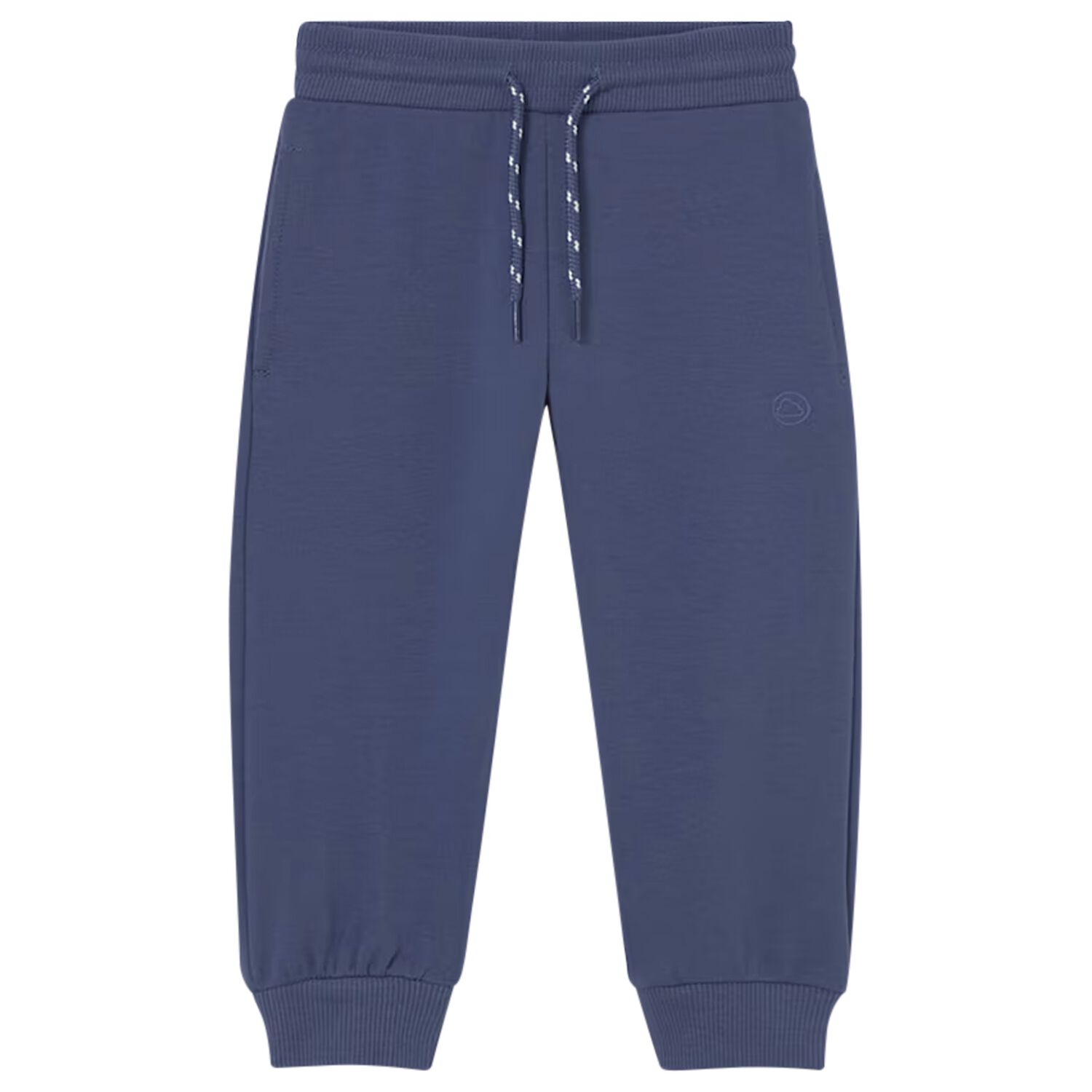 Younger Boys Blue Logo Joggers, 3, hi-res