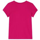 Girls Pink Logo T-Shirt, 1, hi-res