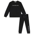 Black Logo Tracksuit, 1, hi-res