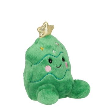 Green & Gold Christmas Tree Baby Soft Toy ( 12CM )