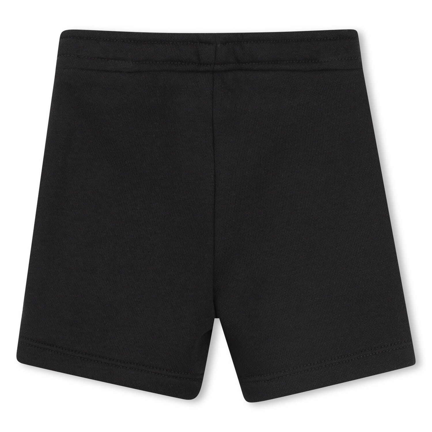 Younger Boys Black Logo Shorts, 2, hi-res