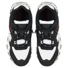 Boys Black & White Logo Trainer, 1, hi-res