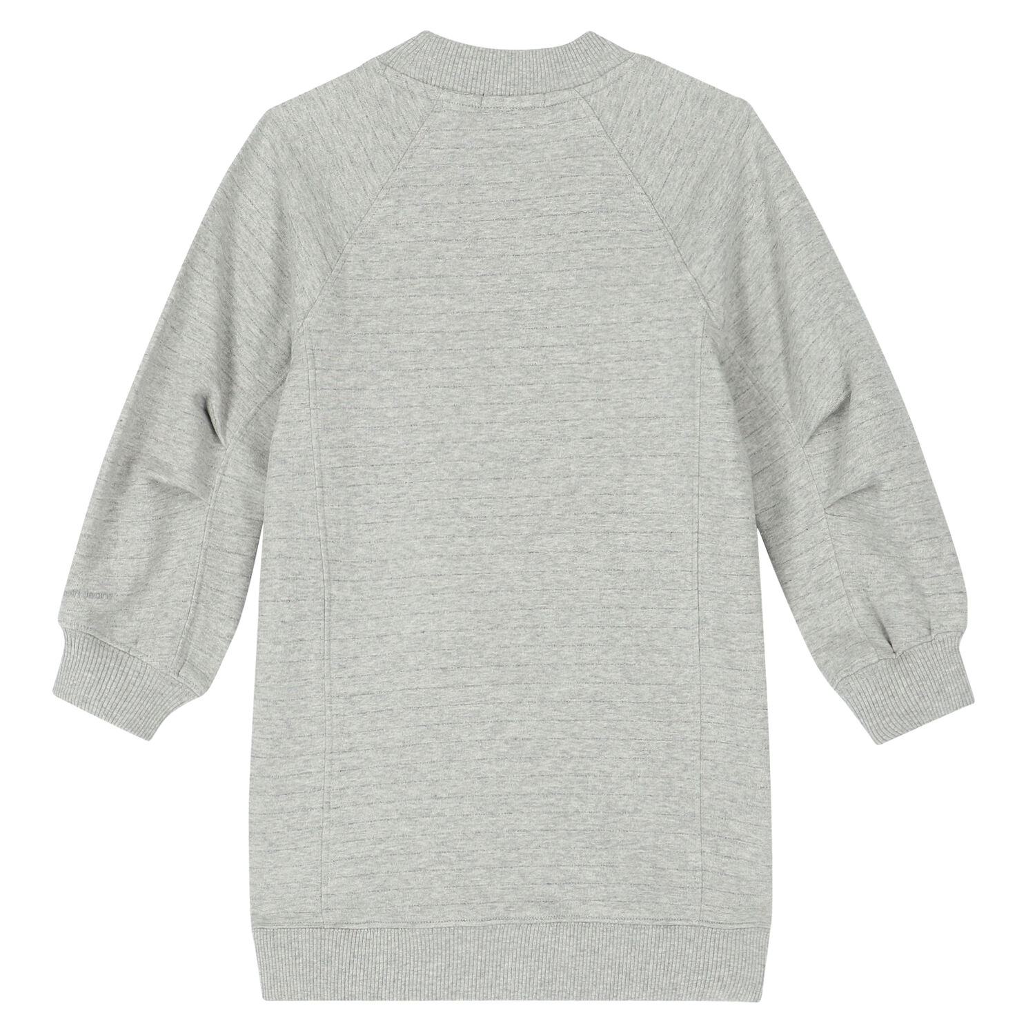 Girls Grey Logo Dress, 1, hi-res