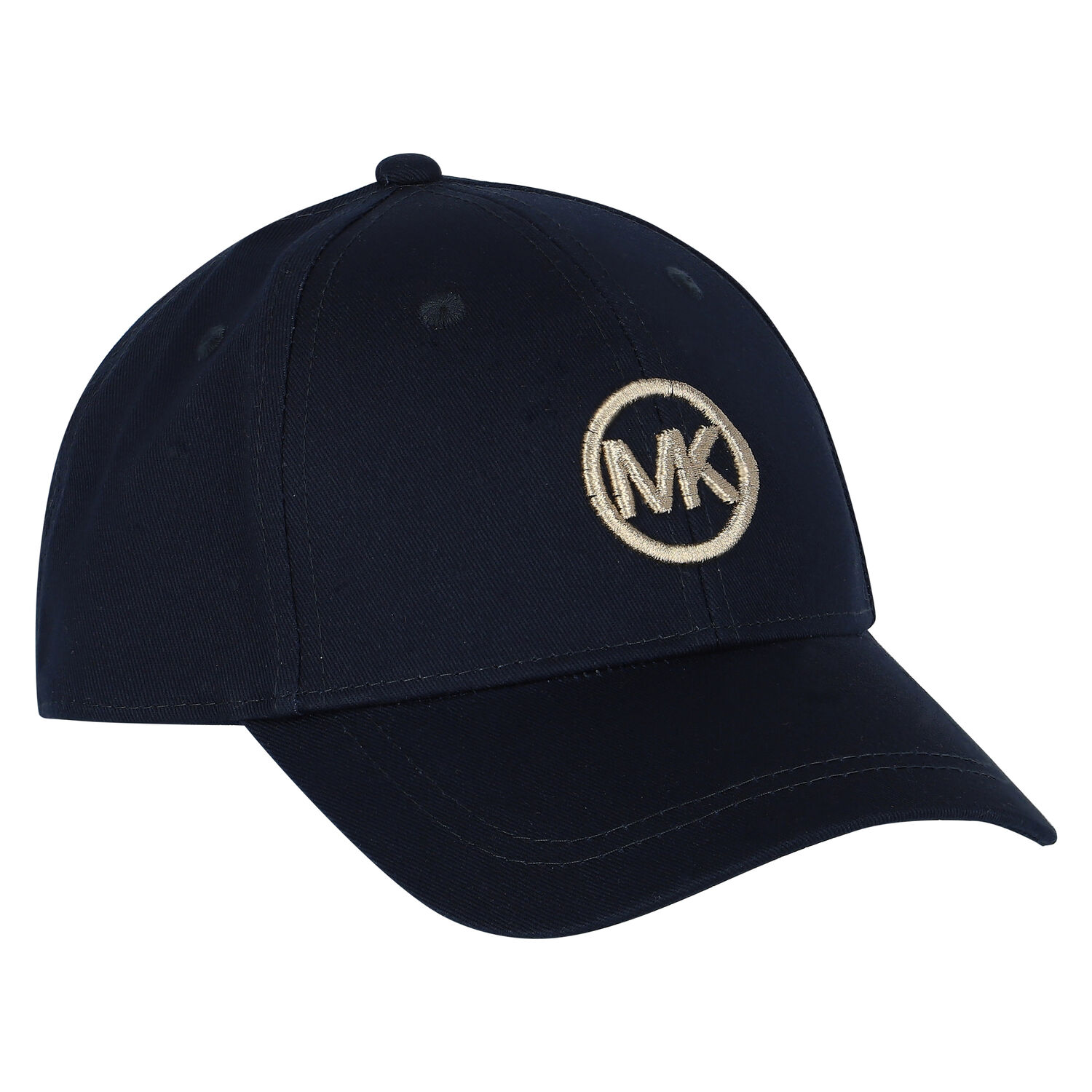 Girls Navy Logo Cap, 1, hi-res