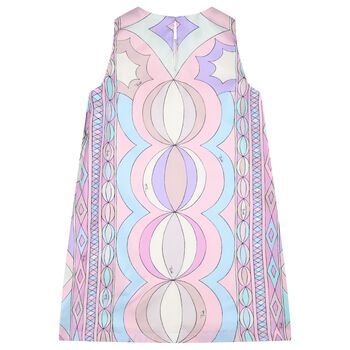 Girls Pink & Blue Iride Dress