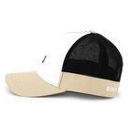 Boys White, Beige & Black Logo Cap, 1, hi-res