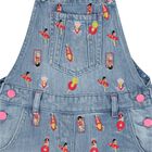 Girls Vacation Dungarees, 1, hi-res