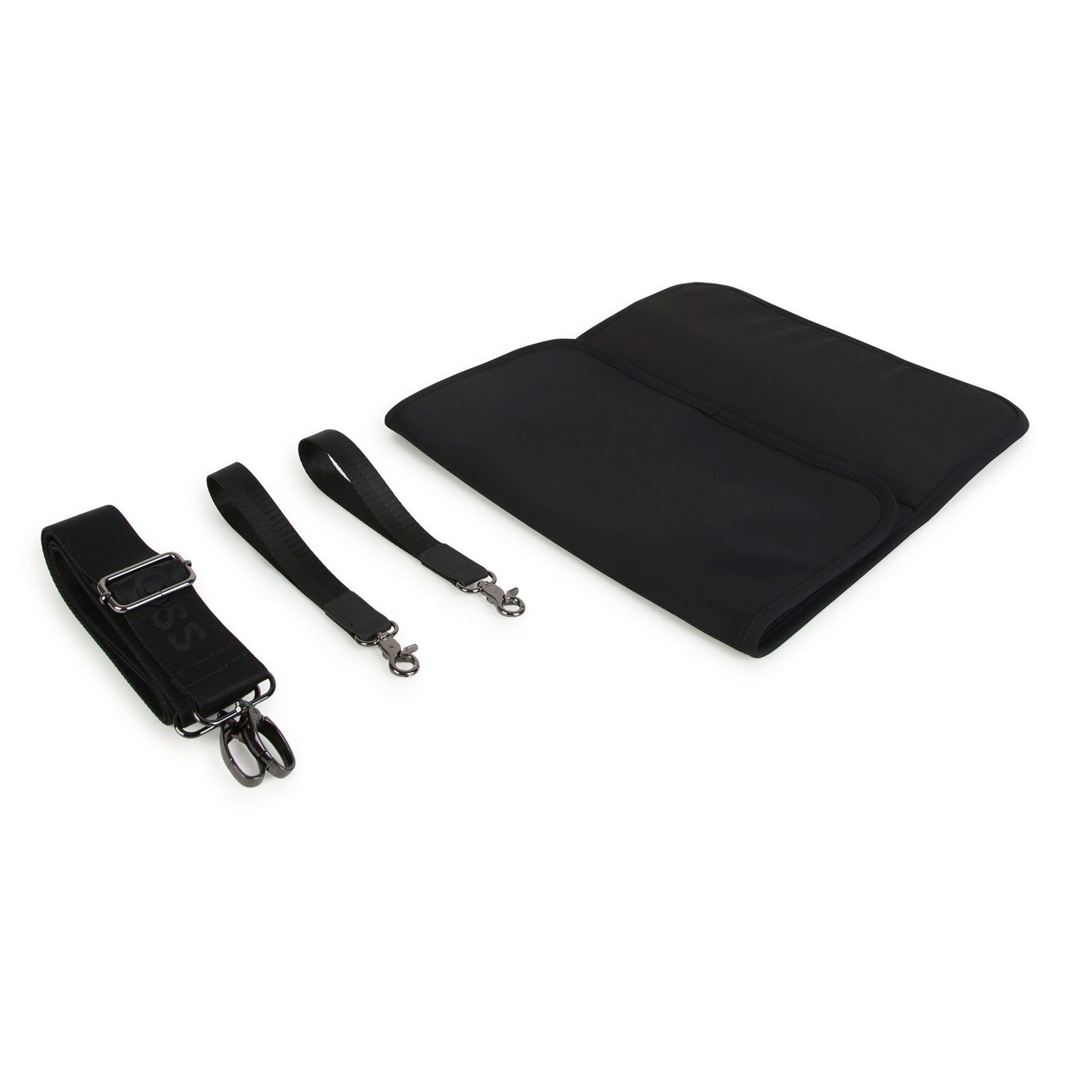 Mini Me Black Logo Changing Bag ( 39CM ), 1, hi-res