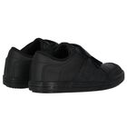 Boys Black Logo Trainers, 1, hi-res