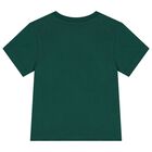 Boys Green Logo Shorts Set, 1, hi-res