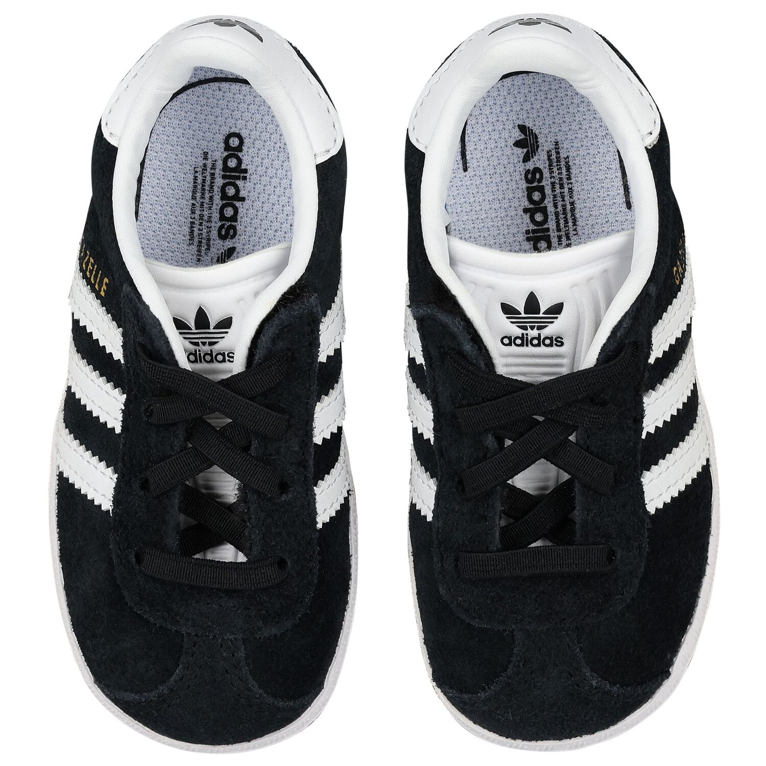 Black Gazelle Trainers, 1, hi-res