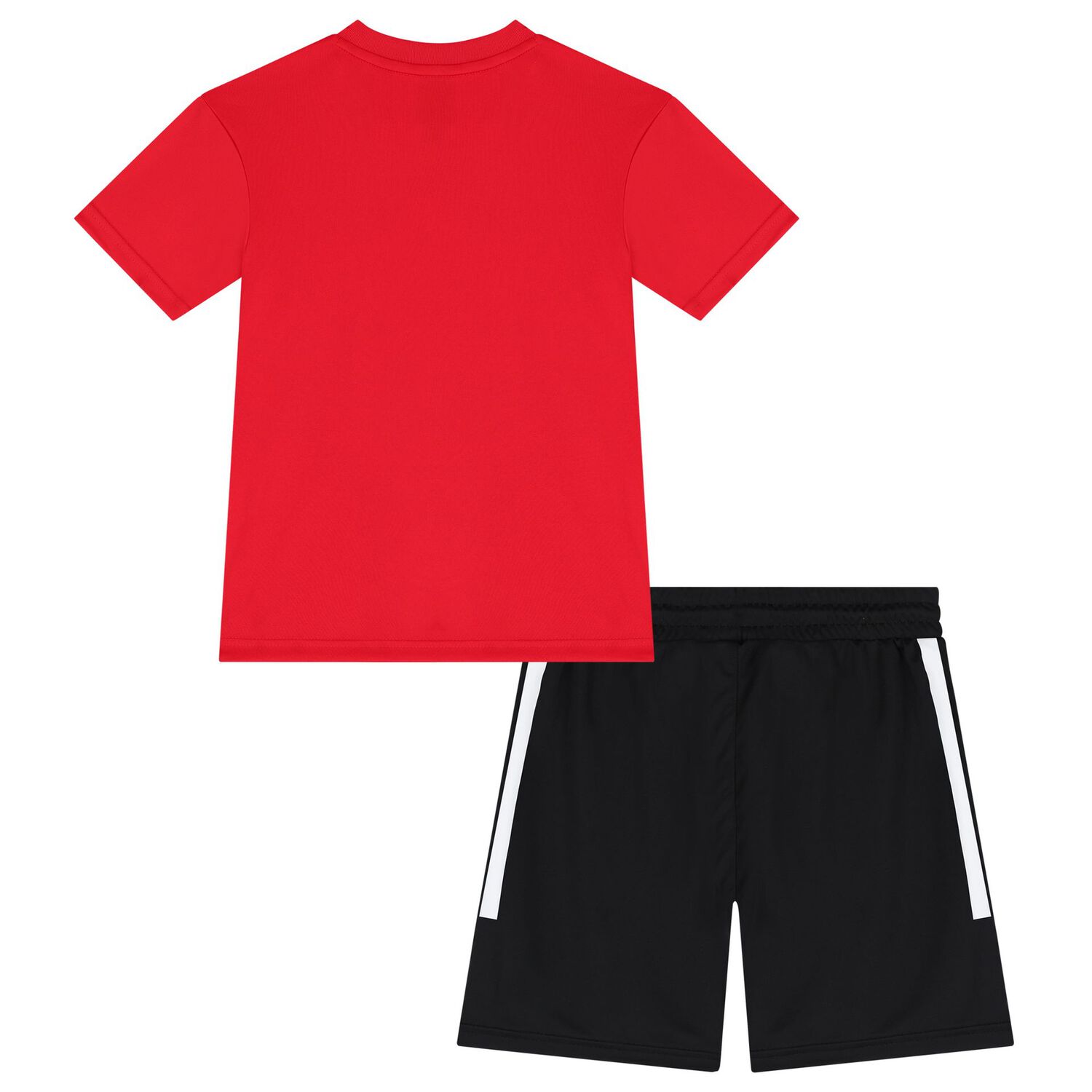 Boys Red & Black Marvel Shorts Set, 1, hi-res