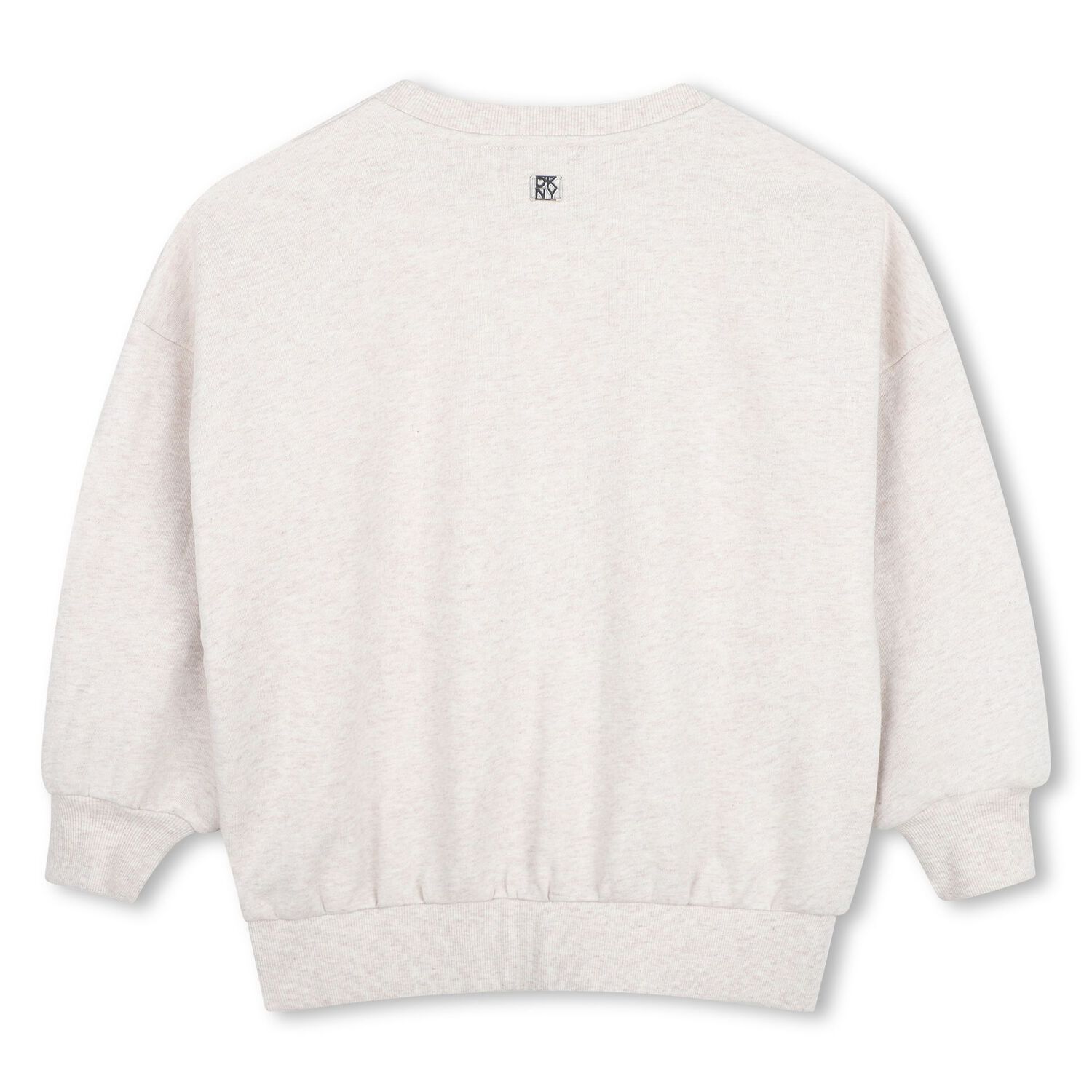 Girls Beige Logo Sweatshirt, 1, hi-res