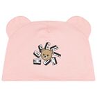 Baby Girls Pink Teddy Bear Logo Babygrow Gift Set , 4, hi-res