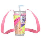 Girls Multi-Coloured Embellished Drink-Cup Hand Bag ( 17.5cm ), 1, hi-res
