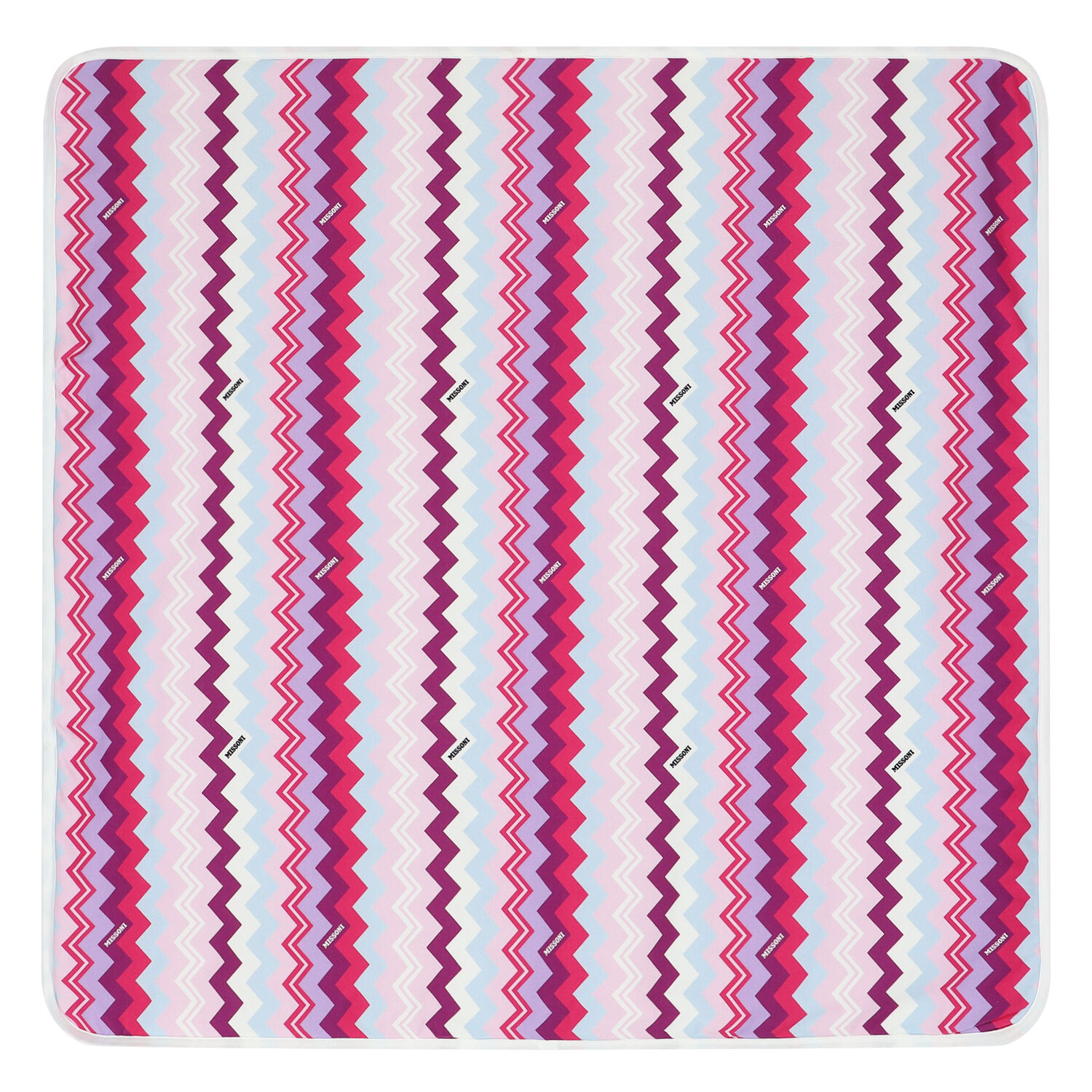 Purple & Pink Zigzag Baby Blanket, 2, hi-res